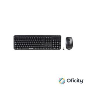 KIT TECHZONE INALÁMBRICO NIFTY MOUSE Y TECLADO ESTILO RETRO MOUSE 800 1200 600 DPI 4 BOTONES