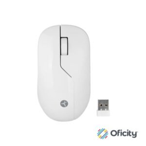 Mouse Inalámbrico TechZone Blanco Armor Recargable Wireless