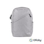 Mochila Classic Gris Techzone DE 15.6 Pulgadas Múltiples Compartimientos Organizador Frontal