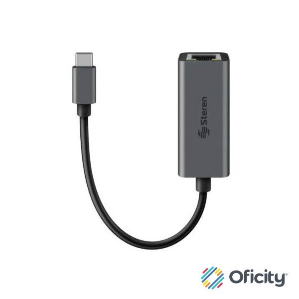 ADAPTADOR STEREN USB C A ETHERNET