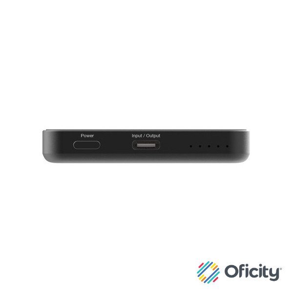 Cargador verbatim Charge and Go Essential Magnética Power Bank Carga Inalámbrica de 5000 mAh Color Negro