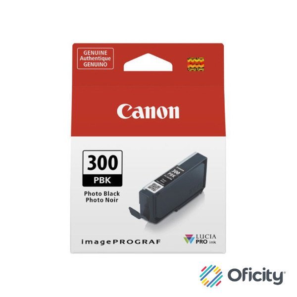 TINTA CANON PFI-300 PHOTO NEGRO PBK PARA IMPRESORA PRO-300