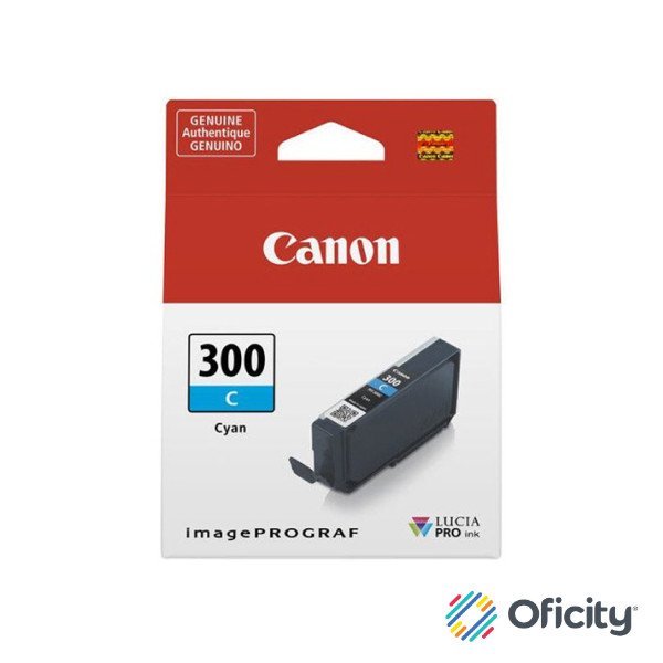 TINTA CANON PFI-300 CIAN C PARA IMPRESORA PRO-300
