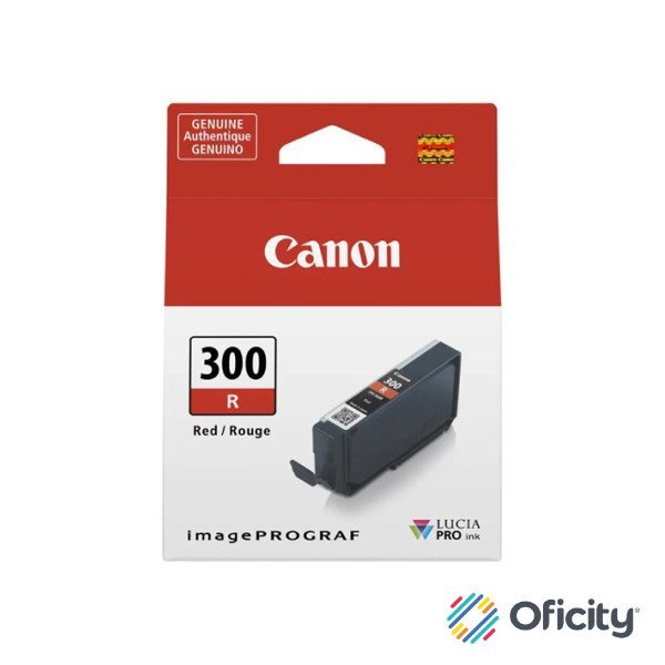 TINTA CANON PFI-300 ROJO R PARA IMPRESORA PRO-300