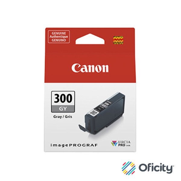 TINTA CANON PFI-300 GRIS GY PARA IMPRESORA PRO-300