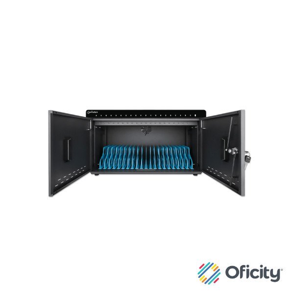 Gabinete de Carga MANHATTAN de 20 puertos USB-C 10.2 pulgadas 360W