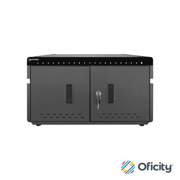 Gabinete de Carga MANHATTAN de 20 puertos USB-C 10.2 pulgadas 360W