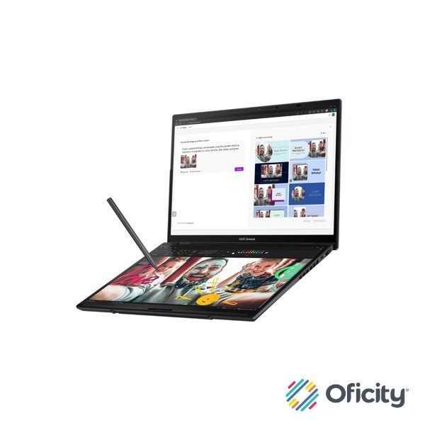 Laptop Asus Zenbook Duo UX8406CA Intel Core Ultra 9 Processor 285H 32GB 1TB 14.0 3K 120Hz OLED Windows 11 Profesional