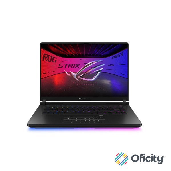Laptop Asus ROG Strix 16.0 Core Ultra 9 275HX 64GB 2TB PCIE G4 SSD NV RTX5080 (16GB) Windows 11 Home