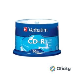 Disco VERBATIM CD-R 52X 80MIN 700MB C/50