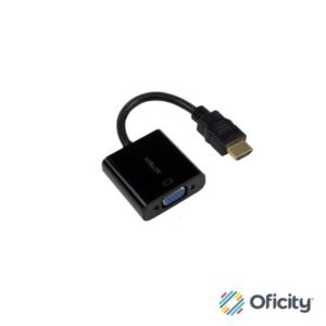 Adaptador Acteck HDMI a VGA Shift Plus AV400 para Video Macho a Hembra Advanced Series Negro