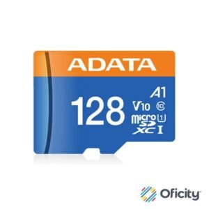 Memoria Micro SD Adata 128GB /V10 F HD / Clase 10 A1/ Azul