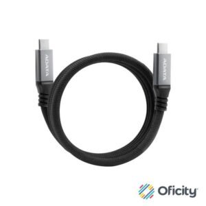 CABLE MAGNETICO ADATA USB-C ADOPTA EL USB 3.2 GEN2 ESTANDAR VLOCIDAD DE TRANSFERENCIA DE DATOS DE 10 GBPS COLOR NEGRO