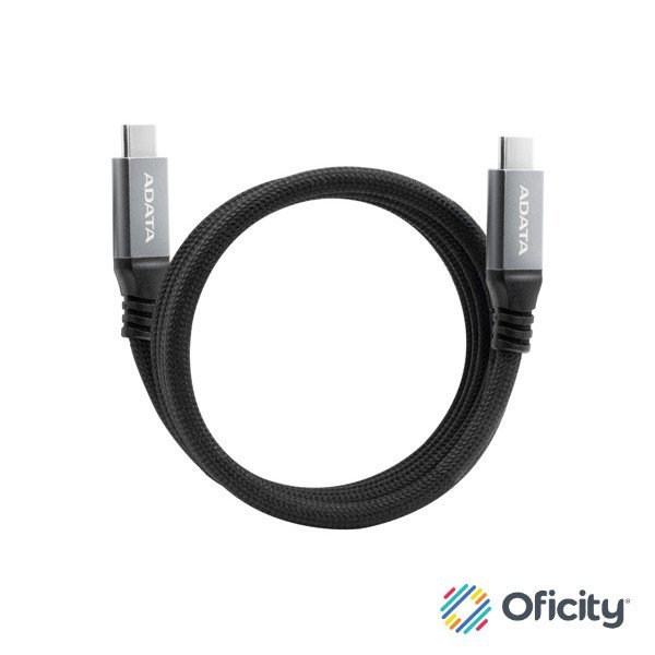 CABLE MAGNETICO ADATA USB-C ADOPTA EL USB 3.2 GEN2 ESTANDAR VLOCIDAD DE TRANSFERENCIA DE DATOS DE 10 GBPS COLOR NEGRO