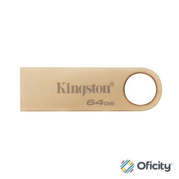 Memoria USB Kingston DataTraveler SE9 G3 64GB USB 3 2 Lectura 220MB/s Dorado