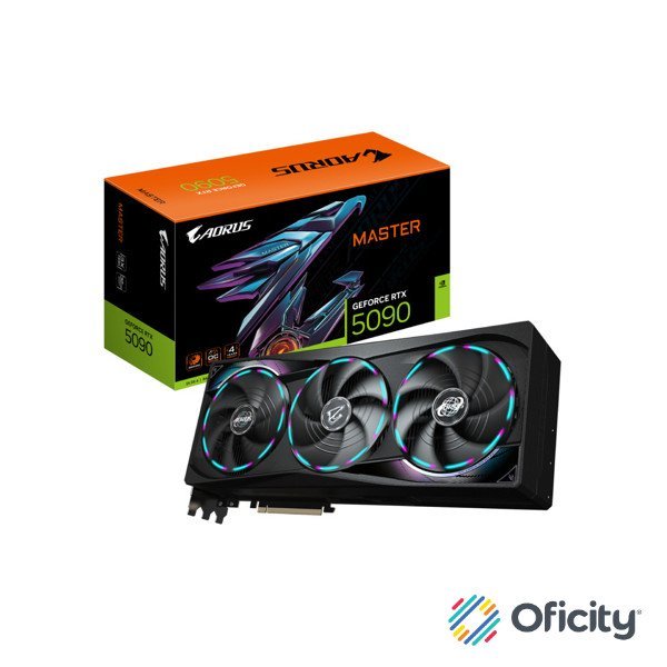 Tarjeta de Video AORUS NVIDIA GeForce RTX 5090 MASTER 32GB 512-bit GDDR7 PCI Express x16 5.0