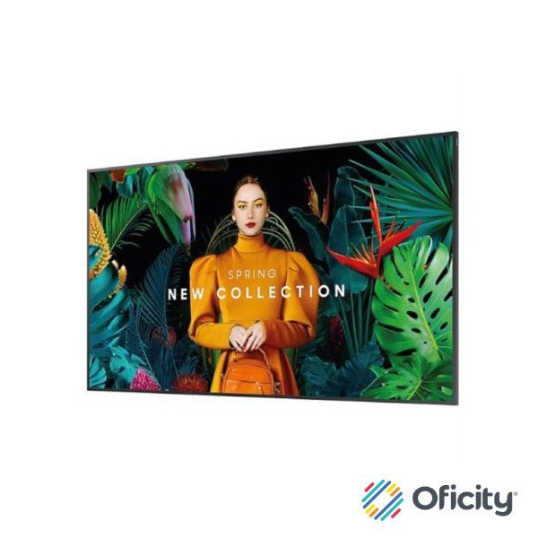 Pantalla Samsung 43" Smart Signage LFD Monitor Edge Led BLU UHD Resolución 3840x2160 Panel VA HDMI/USB/RJ45/DP
