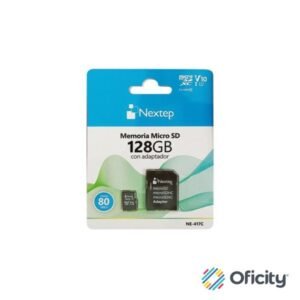 Memoria Micro SD Nextep 128GB Clase 10 UHS|U1 c/Adaptador