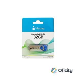 Memoria USB 2.0 Nextep Twist 32GB Azul