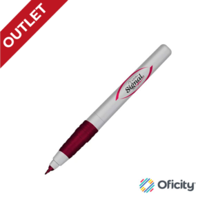 Marcador Signal 37002 Permanente Punto Ultra Fino Rojo