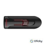 Memoria USB SanDisk Cruzer Glide 64GB USB 3.0 Negro Rojo