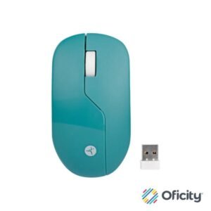 Mouse inalámbrico Verde Armor recargable wireless TechZone