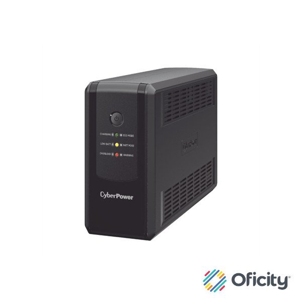 UPS Cyberpower Torre con Ahorro Energía 550VA/275W Reg Automática(AVR) 8 × NEMA 5-15R 4