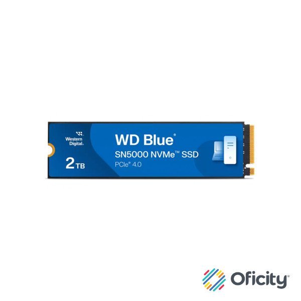 Unidad SSD M.2 WD 2TB Blue SN5000 PCIE 4.0 NVME 3D NAND 2280