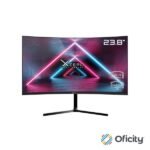 Monitor Curvo 23.8 Xzeal FHD 100Hz 5ms VGA HDMI Vesa 100x100mm Negro