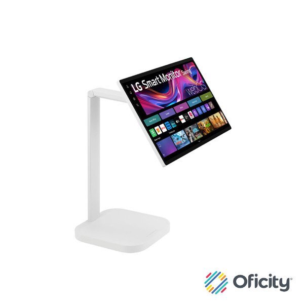 Monitor LG Inteligente Swing de 31.5 pulgadas 4K UHD IPS con Pantalla Táctil y Soporte Rodante