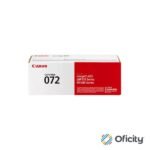 Cartucho de tóner Canon 072 Negro de 1400 Pag para LBP172 / MF289 / MF284