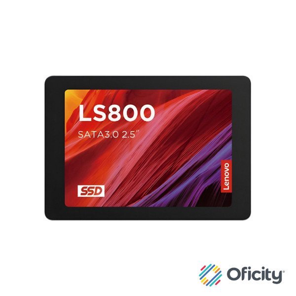 Unidad de Estado Sólido Lenovo 2.5 SATA III 960GB LS800 520 MB/s Lectura 500 MB/s Escritura