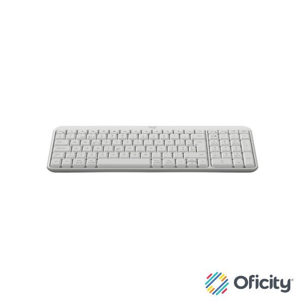 Teclado Logitech K250 Bluetooth Blanco