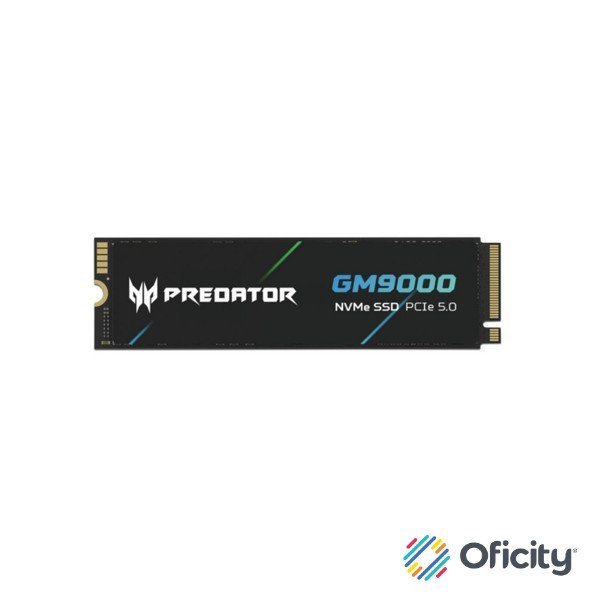 Unidad Biwin SSD Predator GM9000 NVMe 2TB M.2 13000 MB/s Escritura 14000 MB/s Lectura PCI Express 5.0
