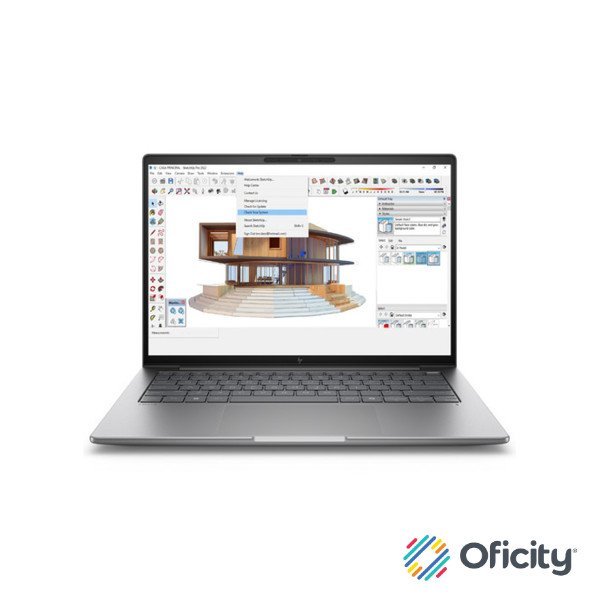 Workstation HP ZBook 8 G1i 14 Intel Core Ultra 7 32GB RAM 1TB SSD Windows 11 Pro