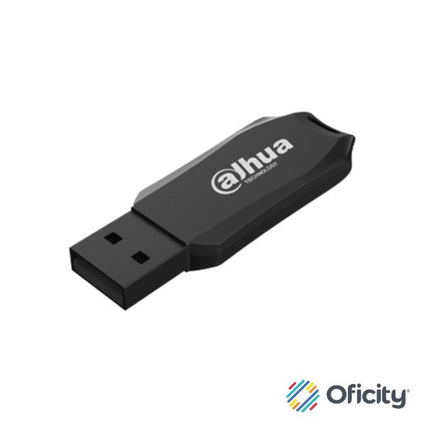 MEMORIA Dahua USB DHI-USB-U116-20 64GB USB 2.0 Lectura 25MB/s Escritura 10MB/s Negro/Plata version 2.0 NB