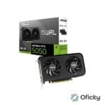 Tarjeta de Video Asus Dual-RTX5050-8G 8GB GDDR6 128BIT PCI-E 5.0 HDMI 3*DP Dual Fan