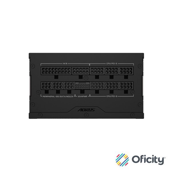 Fuente de Poder Gigabyte AORUS ELITE P850W 80 PLUS Platinum Modular 24-pin ATX 120mm 850W