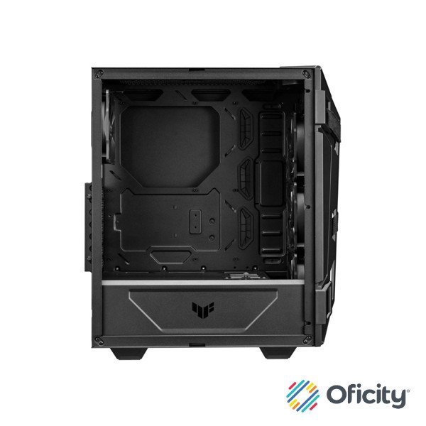 Gabinete ASUS TUF Gaming GT301 Midi-Tower ATX/Micro-ATX/Mini-ITX USB 3.0 sin Fuente 4 Ventiladores Instalados Negro