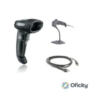 Lector Zebra LI2208 Lineal Imager 1D/USB/Negro/Base