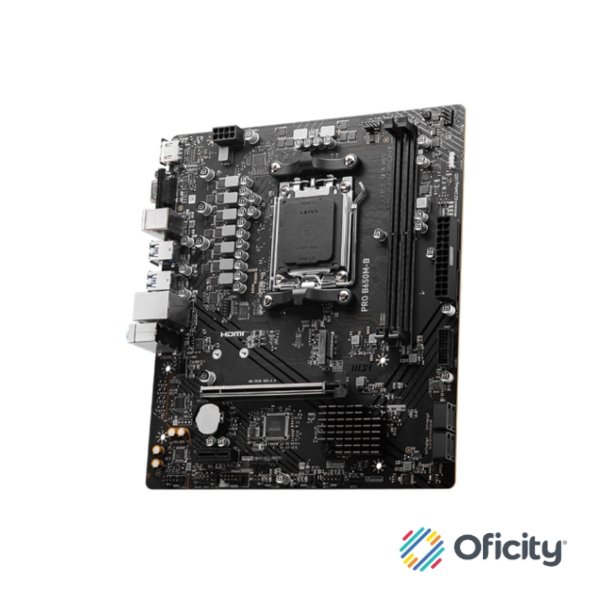 TARJETA MADRE MSI PRO B650MB SOCKET AM5 2 DDR5 6800 HDMI VGA 1 M.2 MICRO ATX - Imagen 3