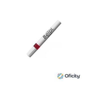 Marcador Berol para Pizarron Punta Cincel Rojo