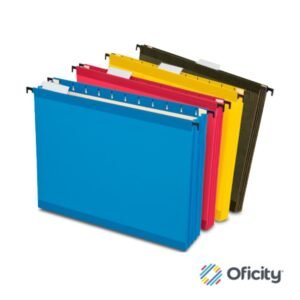 Folder Colgante Fondo Caja Surehook Carta con 25 Pzs.