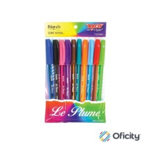 Boligrafo Le Plume de Colores Surtidos paq C/10