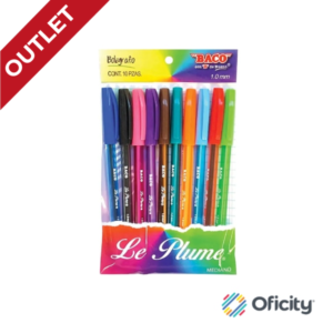 Boligrafo Le Plume de Colores Surtidos paq C/10