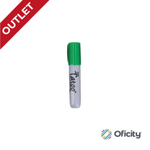 Marcador Permanente Baco Tatoo Jumbo Color Verde