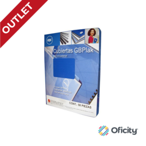 Pasta para Engargolar GBPLAK Carta Azul Medio Liso