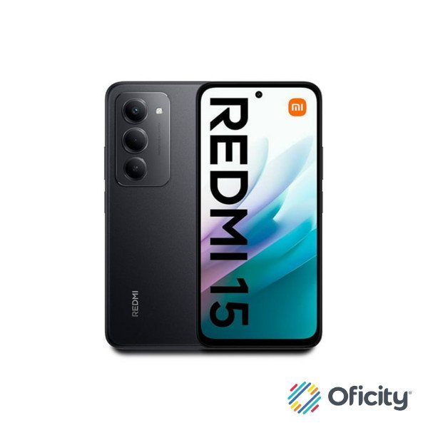 Smartphone Xiaomi Redmi 15 Capacidad 6+128 Color Negro