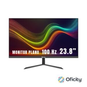 Monitor Stylos SMOT7 23.8" Panel LED 1920x1080 HD Plana 100Hz 5ms 1xVGA + 1xHDMI+Vesa 100x100mm Negro