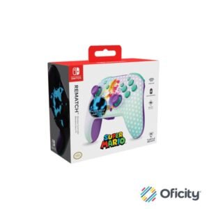 Control de juego inalambrico Turtle Beach Rematch Mario invencible para Nintendo Switch